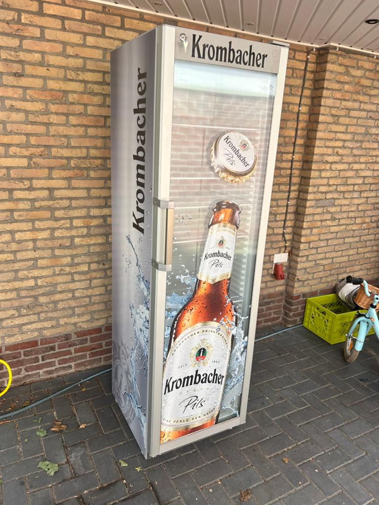 Liebherr horeca koelkast Krombacher., Ophalen, 200 liter of meer, 60 cm of meer, 160 cm of meer
