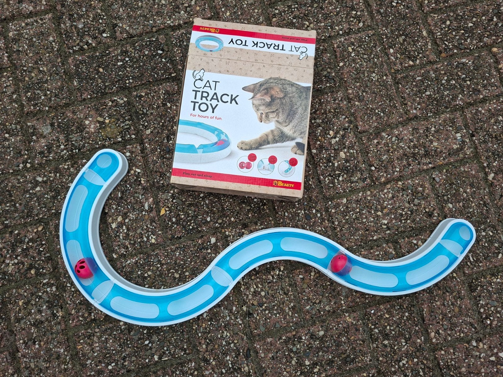 Speelrails/kattenspeelgoed/kattenspel, Ophalen of Verzenden, Zo goed als nieuw, Speelrails