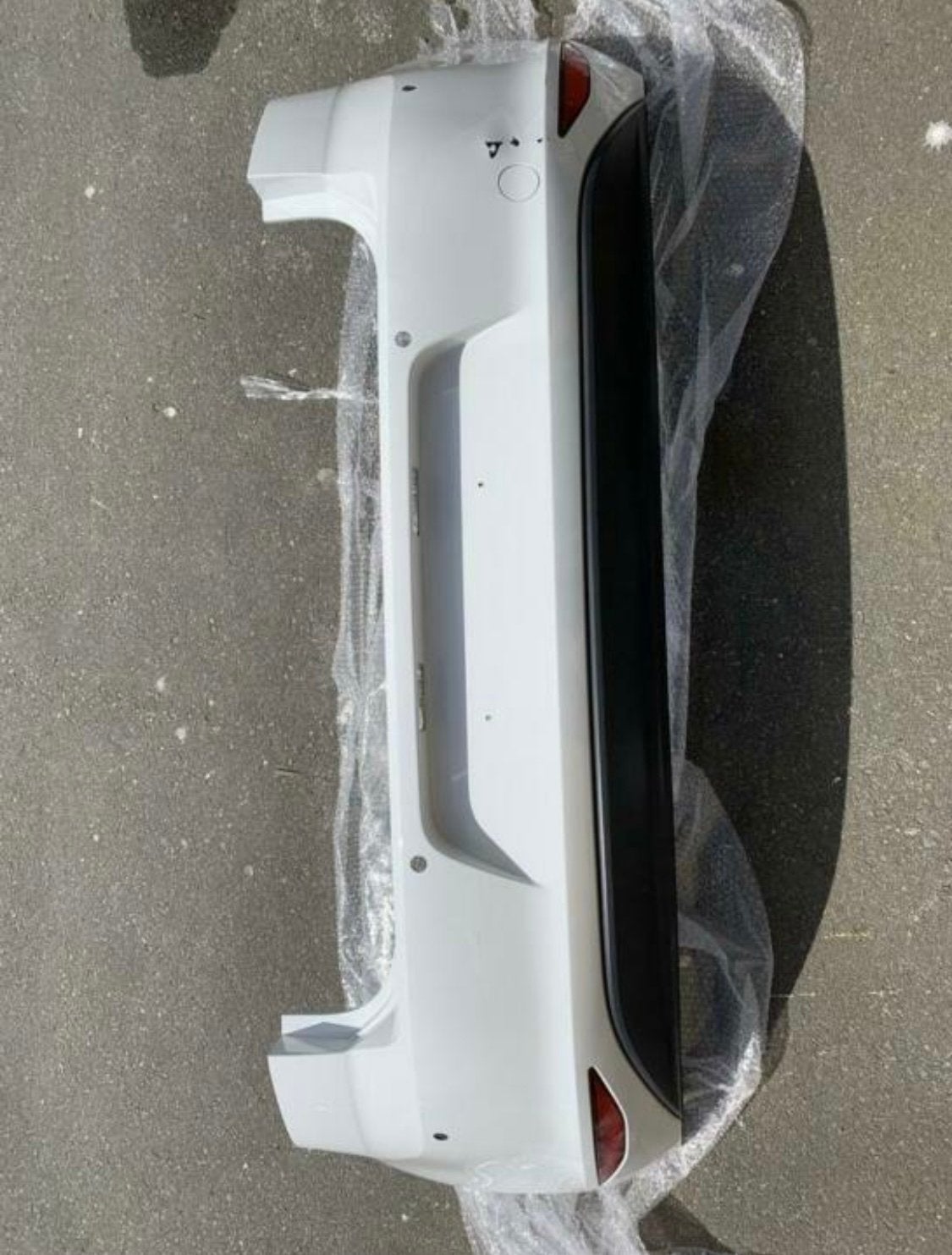 Bumper VW Golf 7 - Achterbumper met lichte schade, Gebruikt, Volkswagen, Ophalen of Verzenden, Achter
