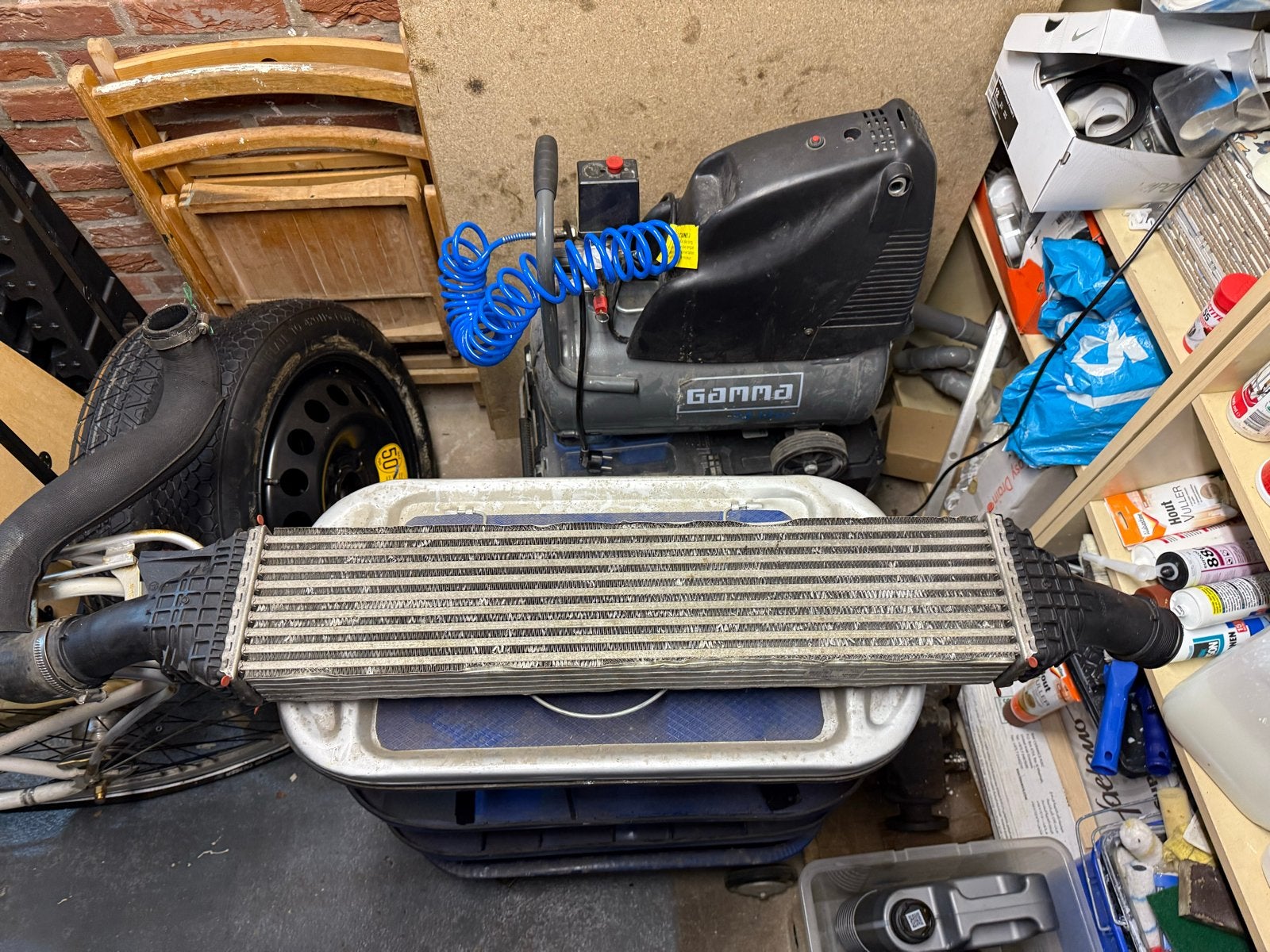 Audi A4 B8 Intercooler 8K0145805G BEHR, Ophalen of Verzenden, Gebruikt, Audi