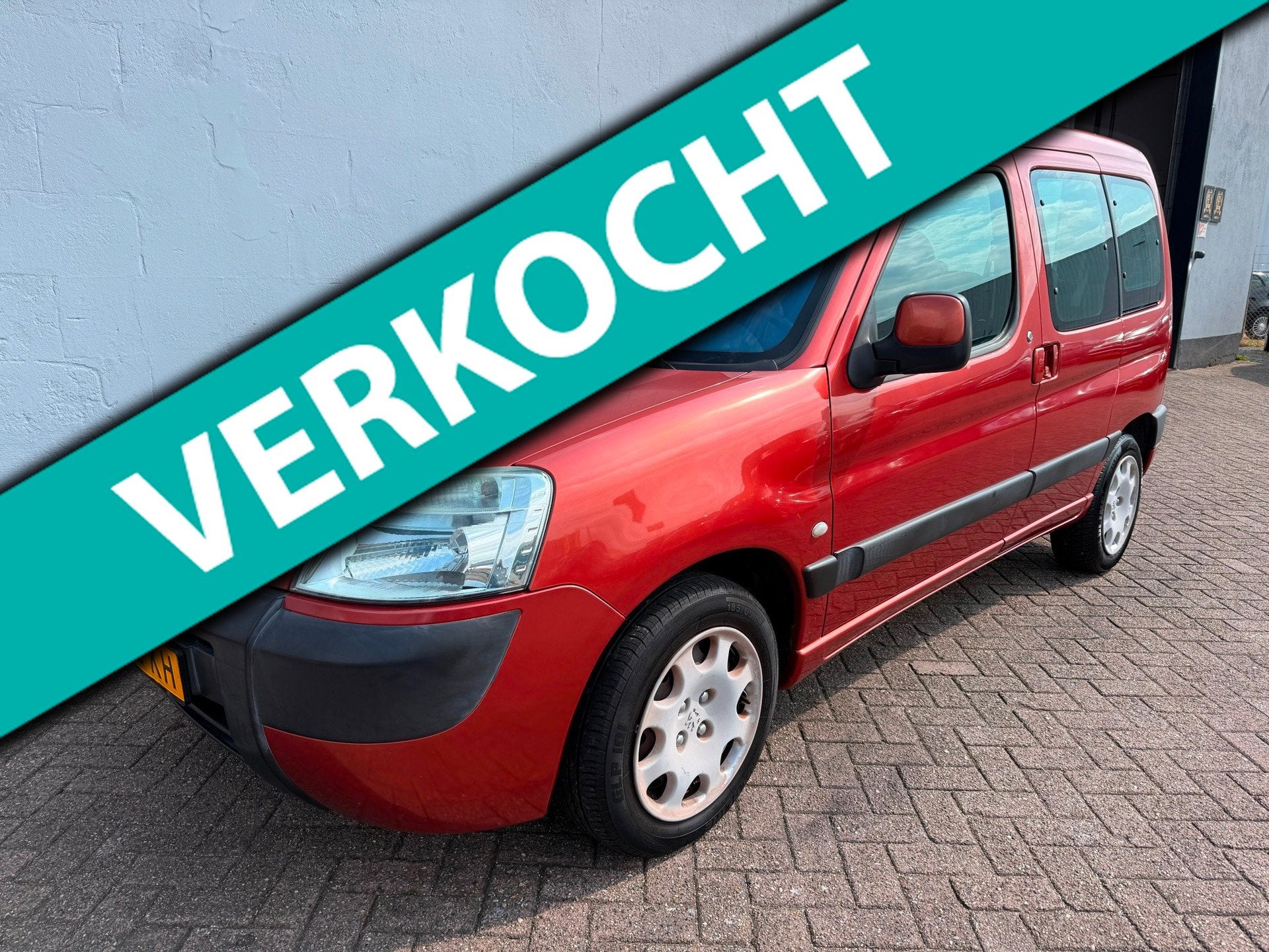 Peugeot Partner MPV 1.6-16V XT - Airco, Auto's, Peugeot, Gebruikt, 4 cilinders, Bruin, 1226 kg