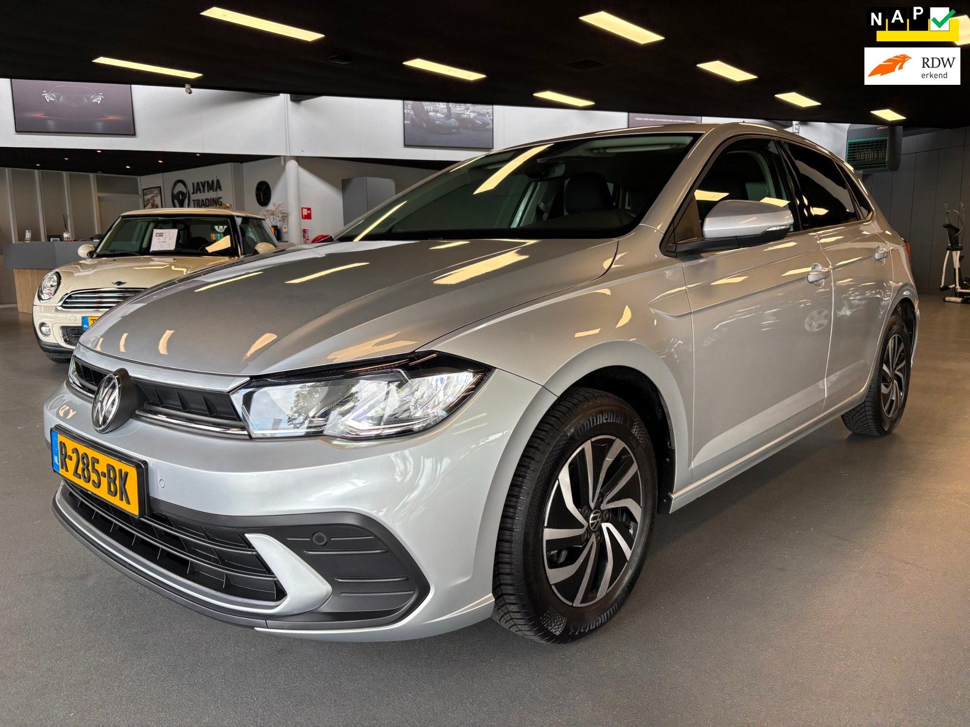 Volkswagen Polo 1.0 TSI Life, Stof, 1072 kg, 49 €/maand, Origineel Nederlands