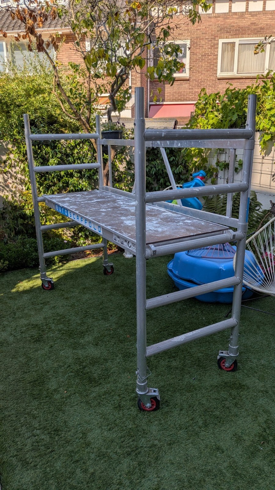 Euroscaffold rolsteiger / kamersteiger, Ophalen, Gebruikt, Rolsteiger of Kamersteiger, 2 tot 5 meter