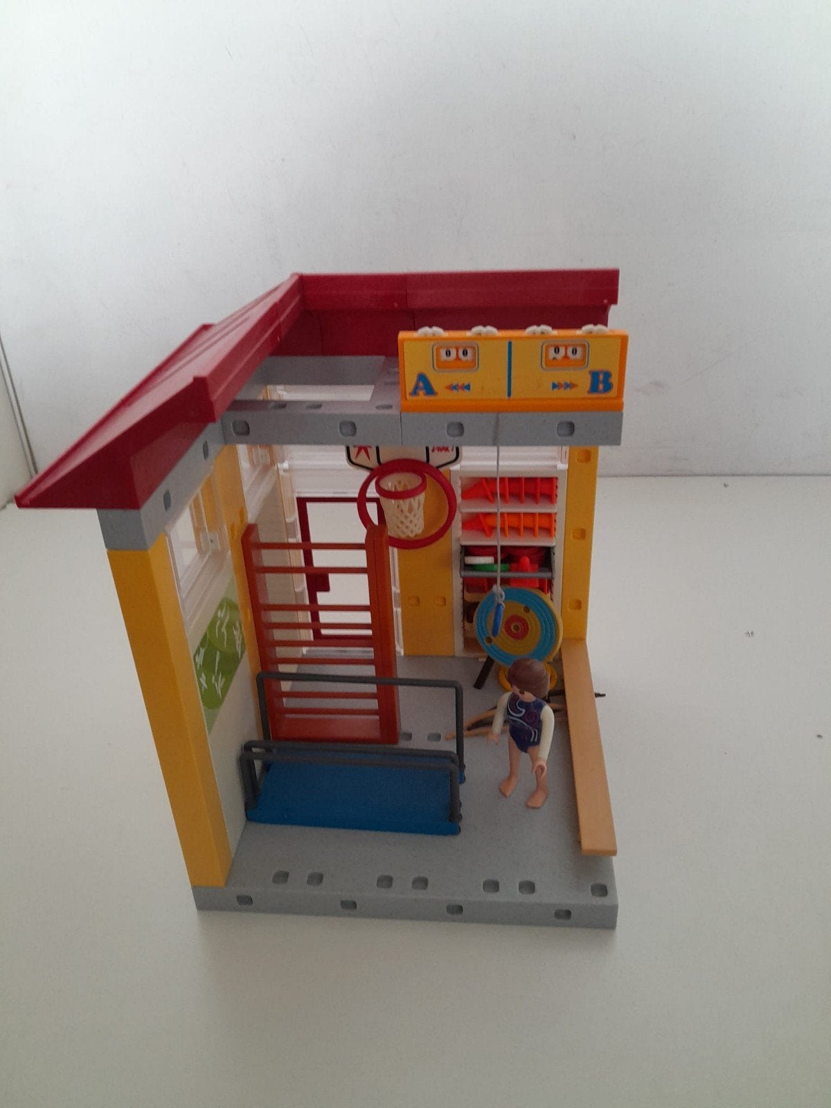 Playmobil Gymzaal met figuren en accessoires, Ophalen of Verzenden, Gebruikt