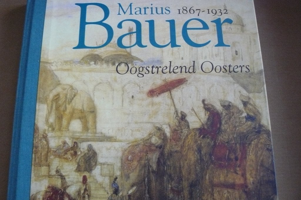 MARIUS BAUER / 1867 - 1932 / Oogstrelend Oosters, Ophalen of Verzenden, Zo goed als nieuw