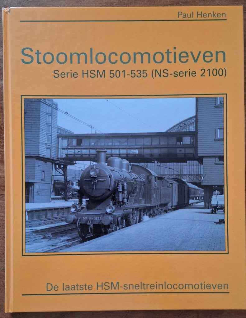 Boek NS 2100 stoomlocomotieven, Ophalen of Verzenden, Gebruikt, Trein, Boek of Tijdschrift