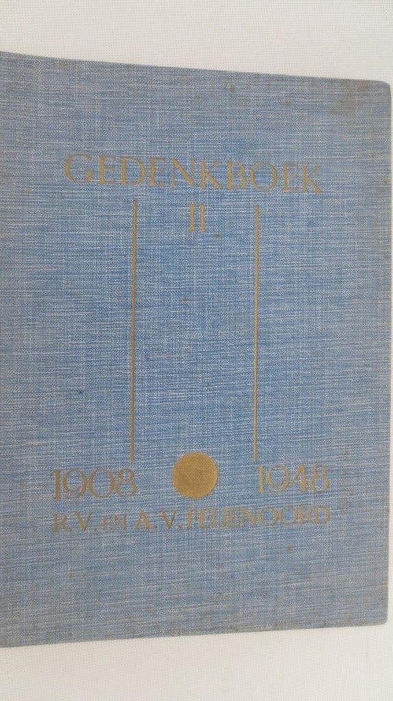 gedenkboek feijenoord 1908-1948, Ophalen of Verzenden, Gelezen, Balsport