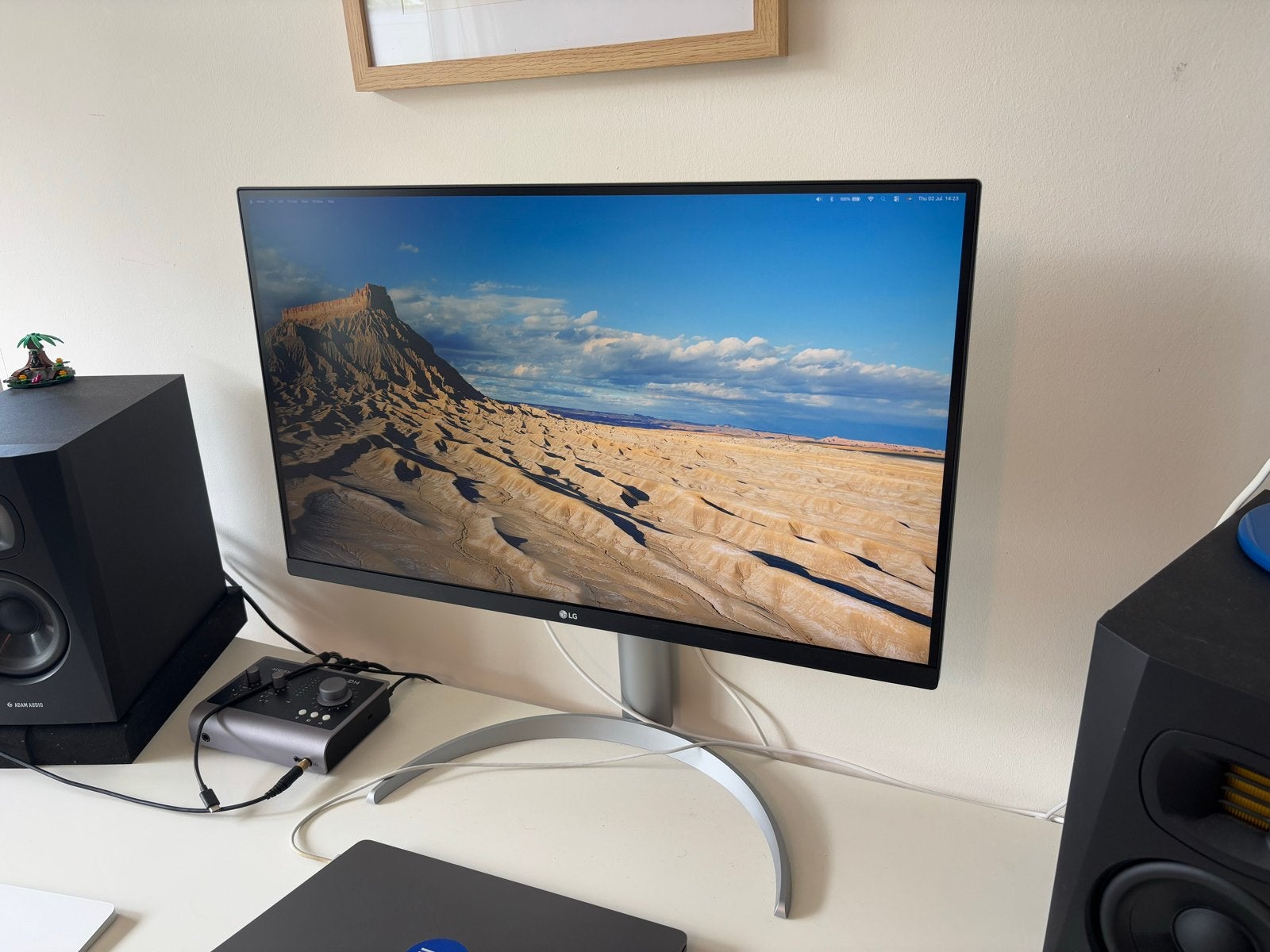 LG Ultrafine 27UP850K 4K IPS Monitor 27 inch - Zo goed als n, Ophalen, Zo goed als nieuw, Ultra HD (4K), IPS