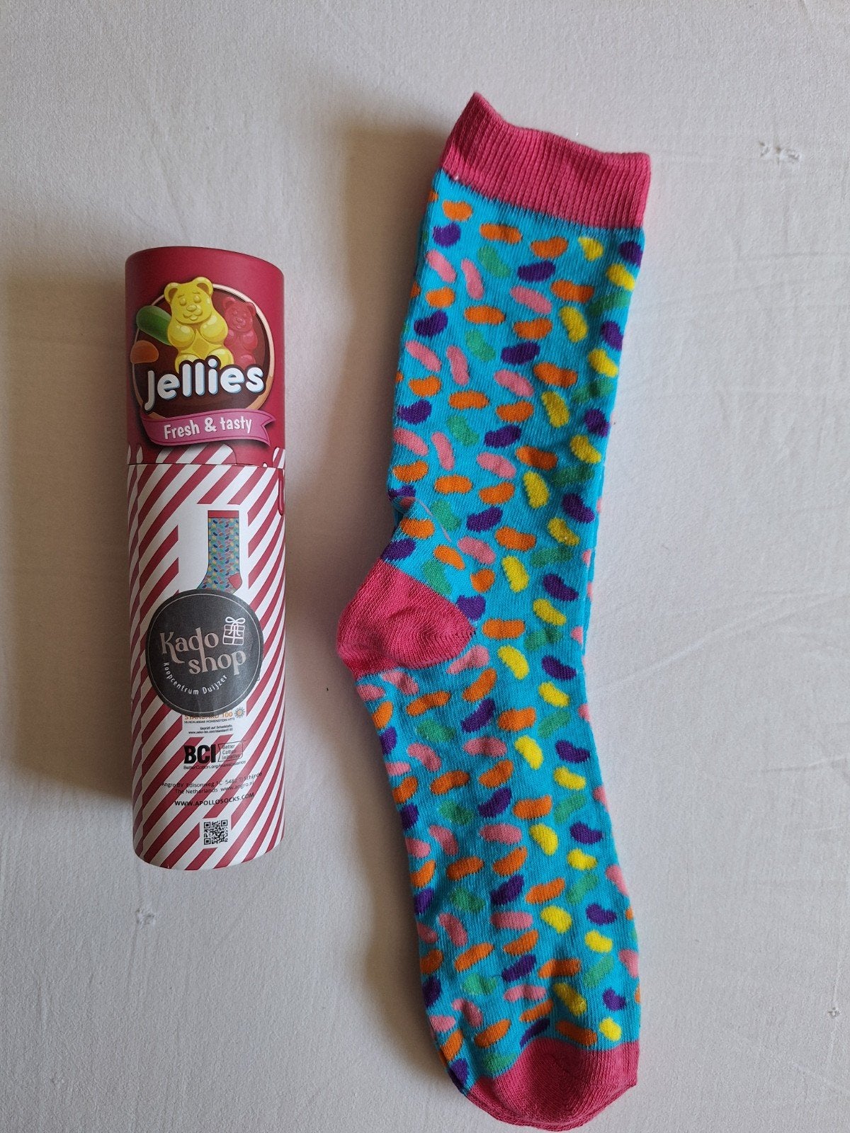 happy socks jelly beans 36-41, Ophalen of Verzenden, Nieuw, Overige maten, Sokken en Kniesokken