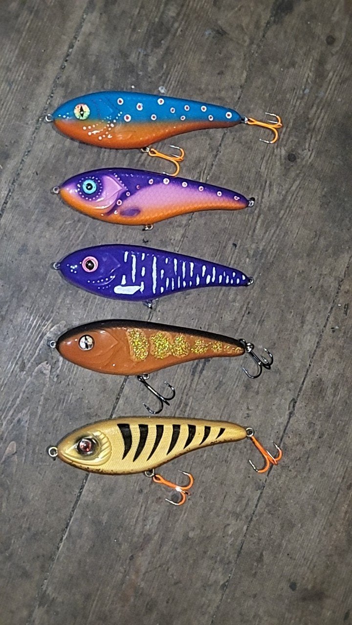 jerkbait's, Watersport en Boten, Ophalen of Verzenden, Nieuw, Complete set