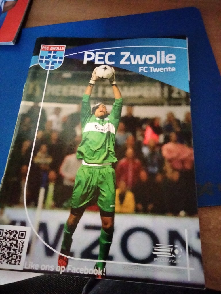 Pec zwolle- fc twente 14-15, Ophalen of Verzenden, Zo goed als nieuw, F.C. Twente, Poster, Plaatje of Sticker