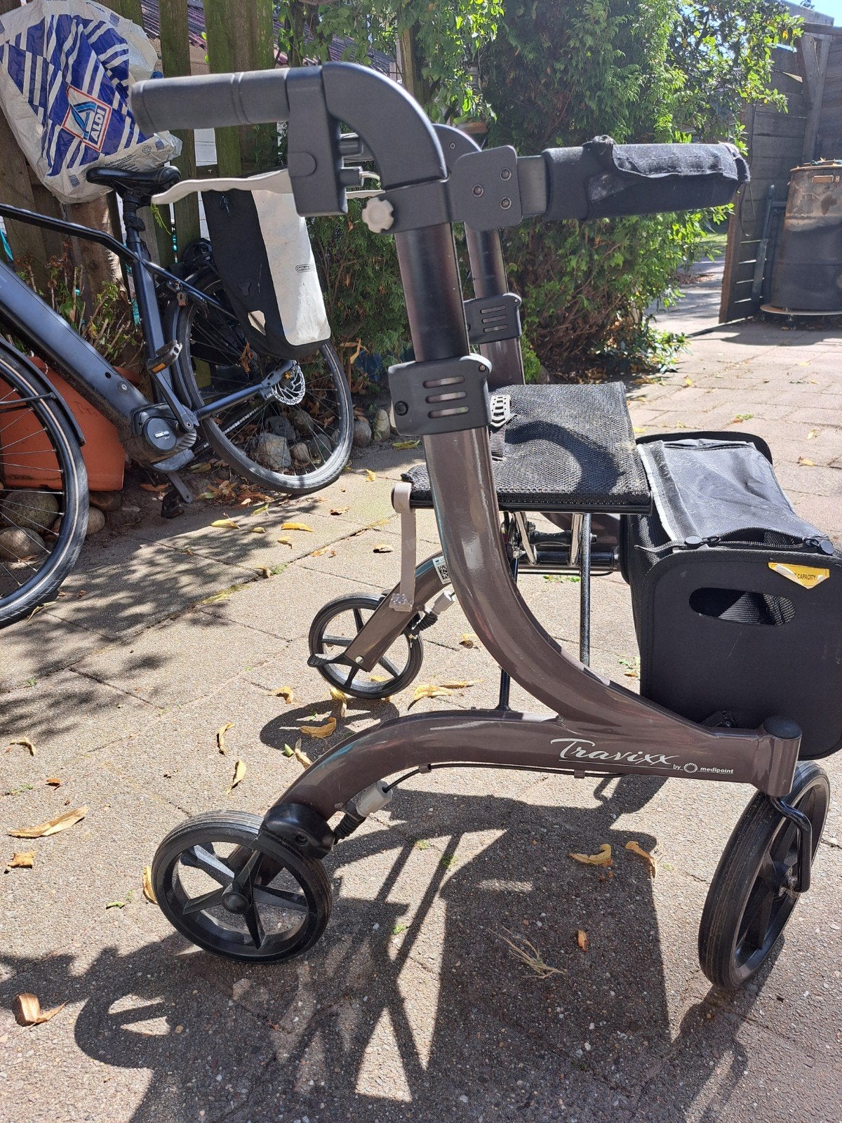 rollator, Ophalen of Verzenden, Opvouwbaar, Gebruikt