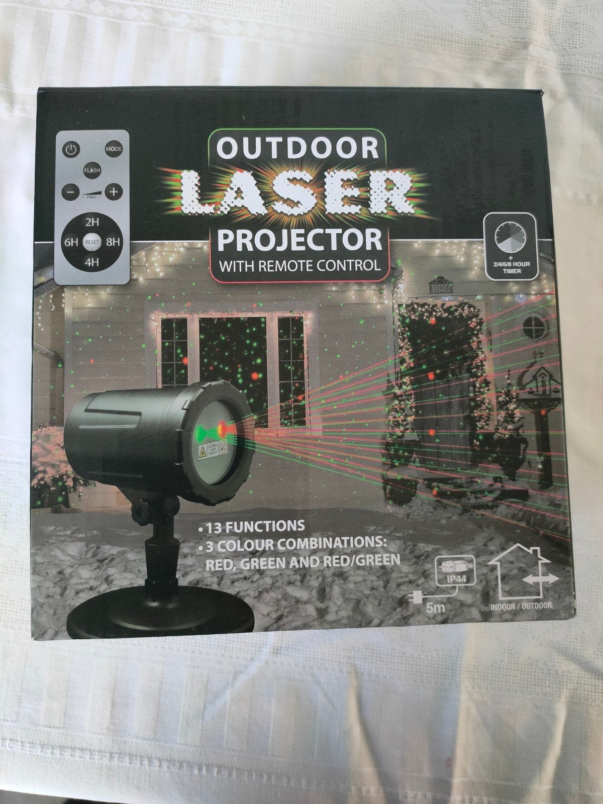 outdoor laser projector voor kerst, Ophalen, Zo goed als nieuw
