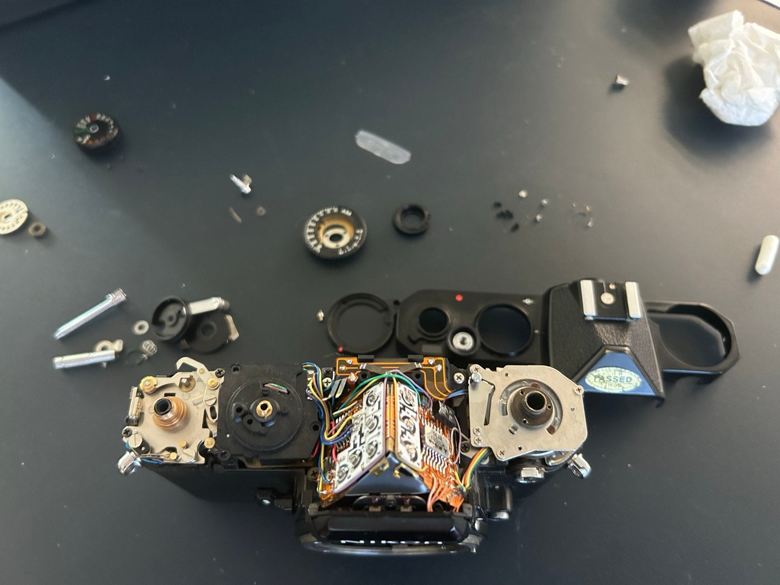 Nikon FE for parts, Audio, Tv en Foto, Fotocamera's Analoog, Verzenden, Niet werkend, Spiegelreflex, Nikon