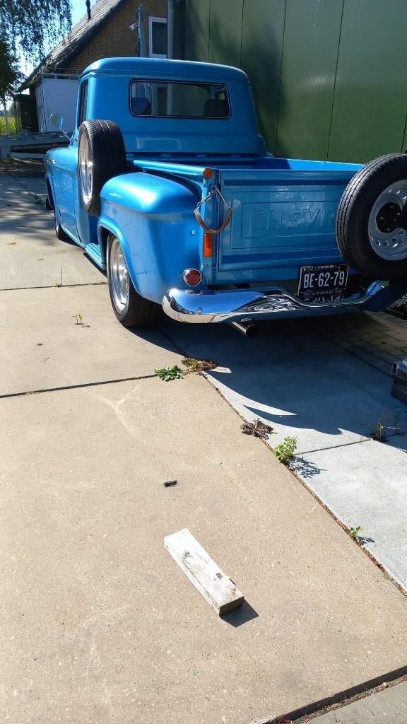 Te koop chevrolet apache 1956 stepside longbed 0626603113, foto 4