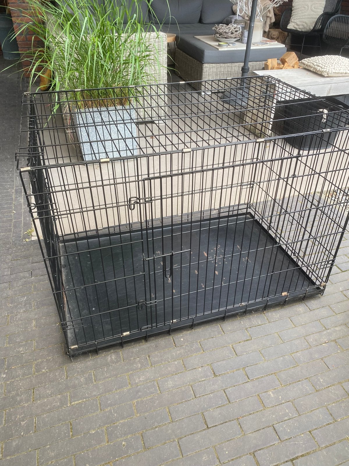 Bench 1.05/75/75, Dieren en Toebehoren, Hondenhokken, Ophalen, Gebruikt