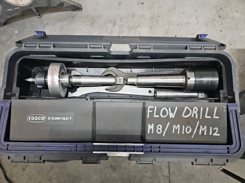 Flowdrill formdrill set M8 M10 M12, Doe-het-zelf en Verbouw, IJzerwaren en Bevestigingsmiddelen, Ophalen of Verzenden, Gebruikt