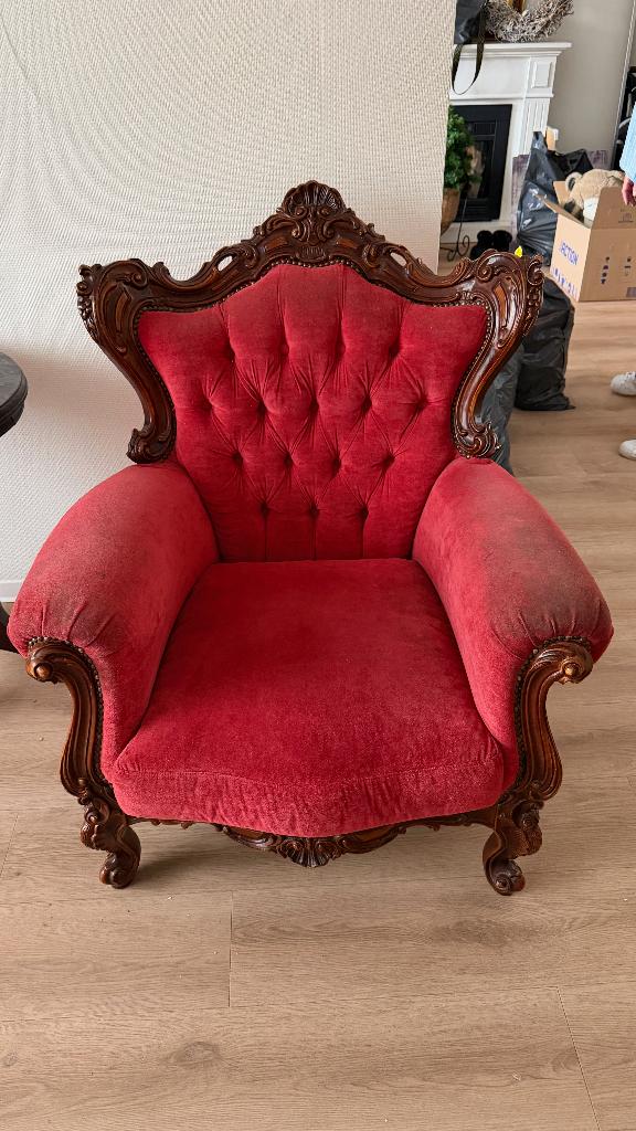 Barok Stoel, Huis en Inrichting, Ophalen, Gebruikt, Barok, Eén