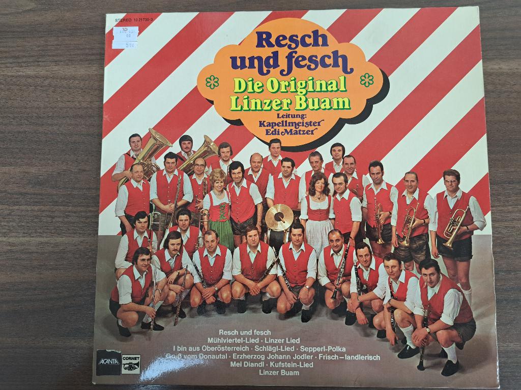 Original Linzer Buam – Resch Und Fesch, Cd's en Dvd's, Ophalen of Verzenden, 1970 - 1979, Zo goed als nieuw, 12 inch