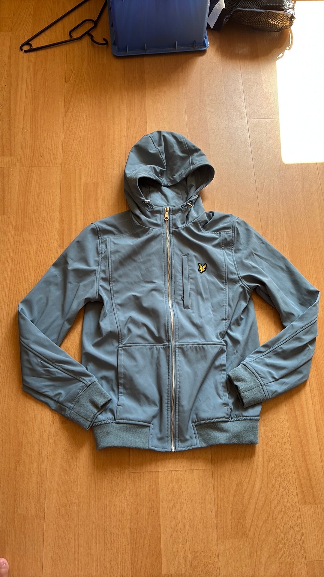 Tussen jas  Lyle & Scott maat xs, Kleding | Heren, Jassen | Zomer, Ophalen of Verzenden, Zo goed als nieuw, Overige maten, Blauw