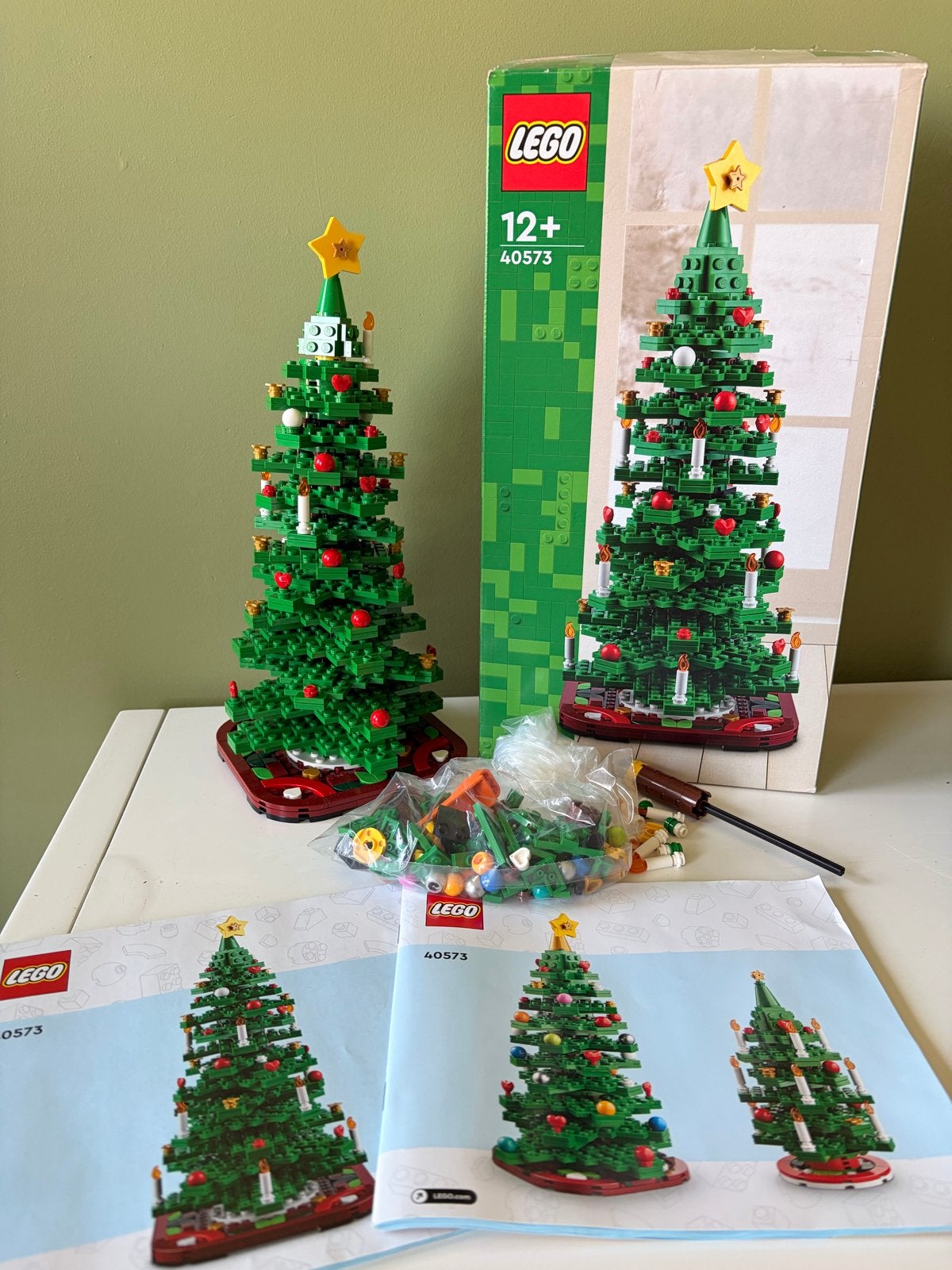 LEGO Kerstboom 40573 - nieuwstaat, Ophalen of Verzenden, Zo goed als nieuw