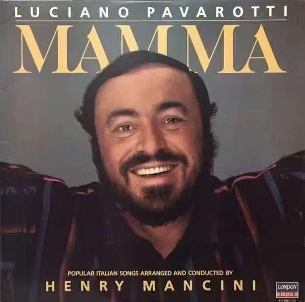 LP Luciano Pavarotti, Henry Mancini – Mamma 411 959-1 Vinyl, LP, Overige componisten, Opera of Operette, Ophalen of Verzenden