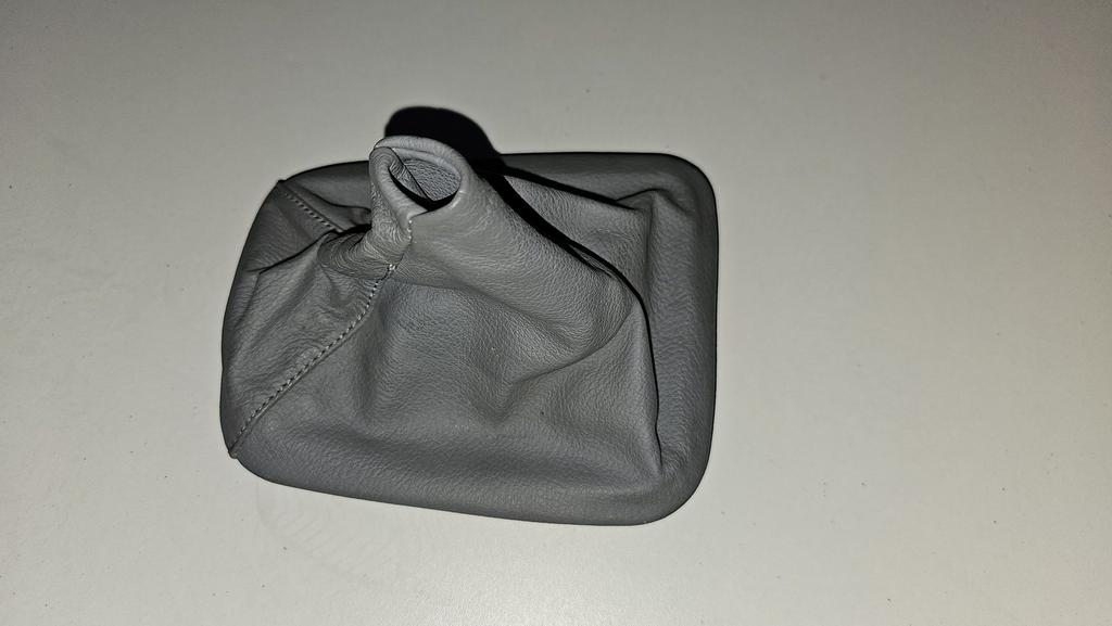 Versnellingspookhoes leer pookhoes grijs schakelbak BMW 3 se, Auto-onderdelen, Interieur en Bekleding, -, -, Nieuw, Ophalen of Verzenden