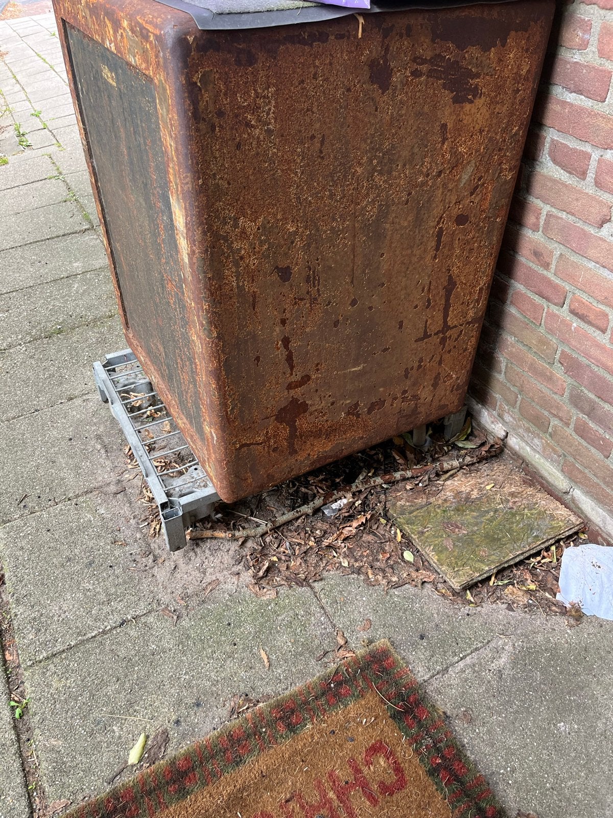 Zware kluis, gratis ophalen (oud ijzer) gratis ophalen, Ophalen, Gebruikt, Brandkast