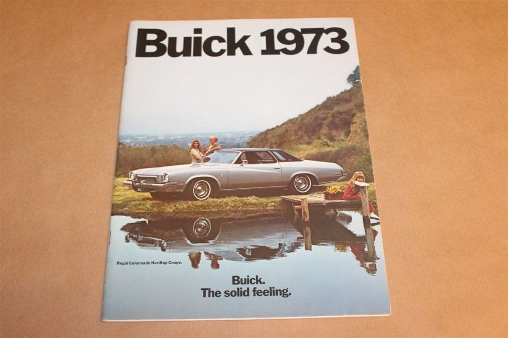 Zeldzame reclame-uitgave - Buick 1973, Ophalen of Verzenden, Zo goed als nieuw, Overige merken