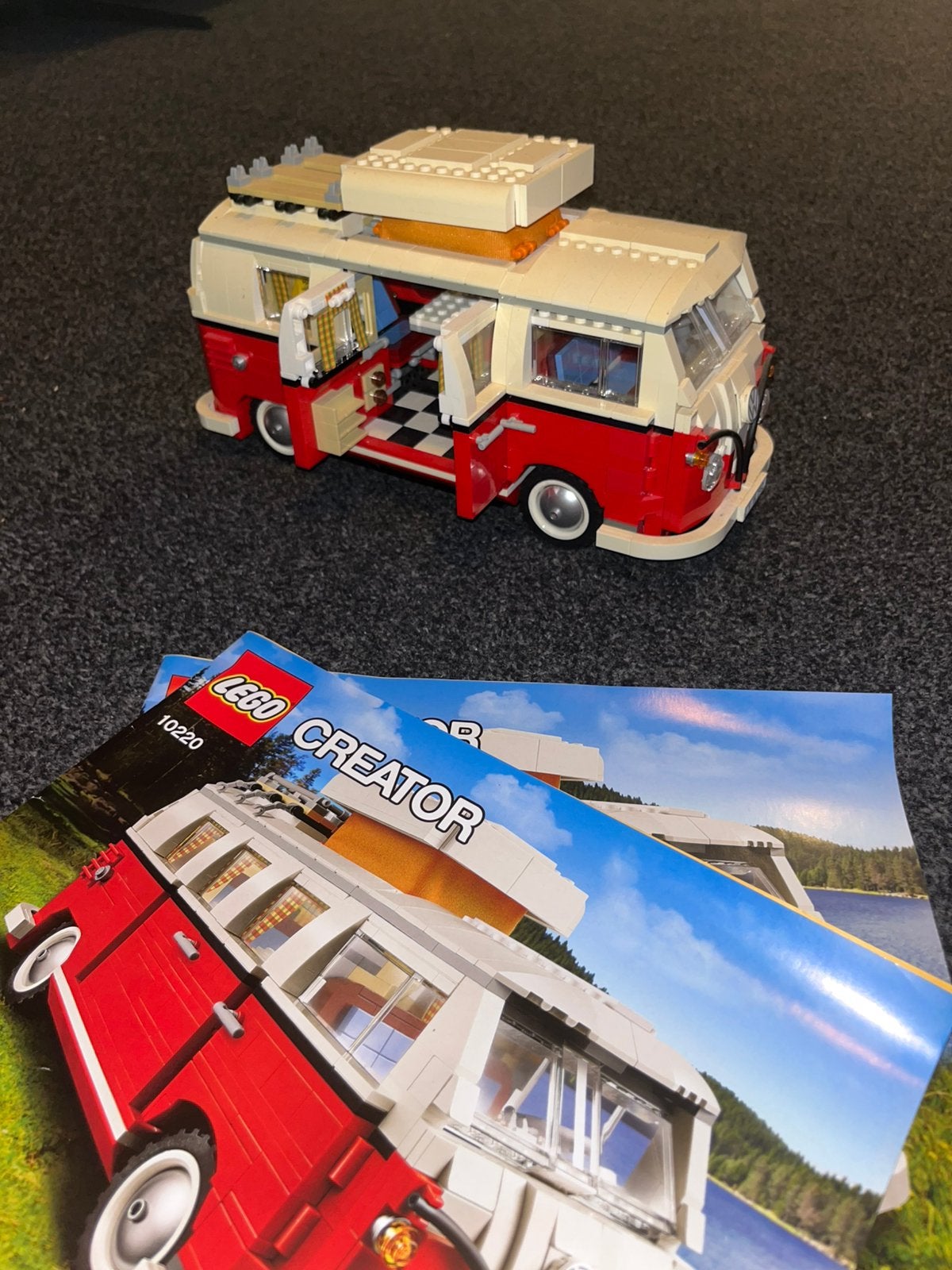 LEGO vw camper met boekjes !, Ophalen, Zo goed als nieuw
