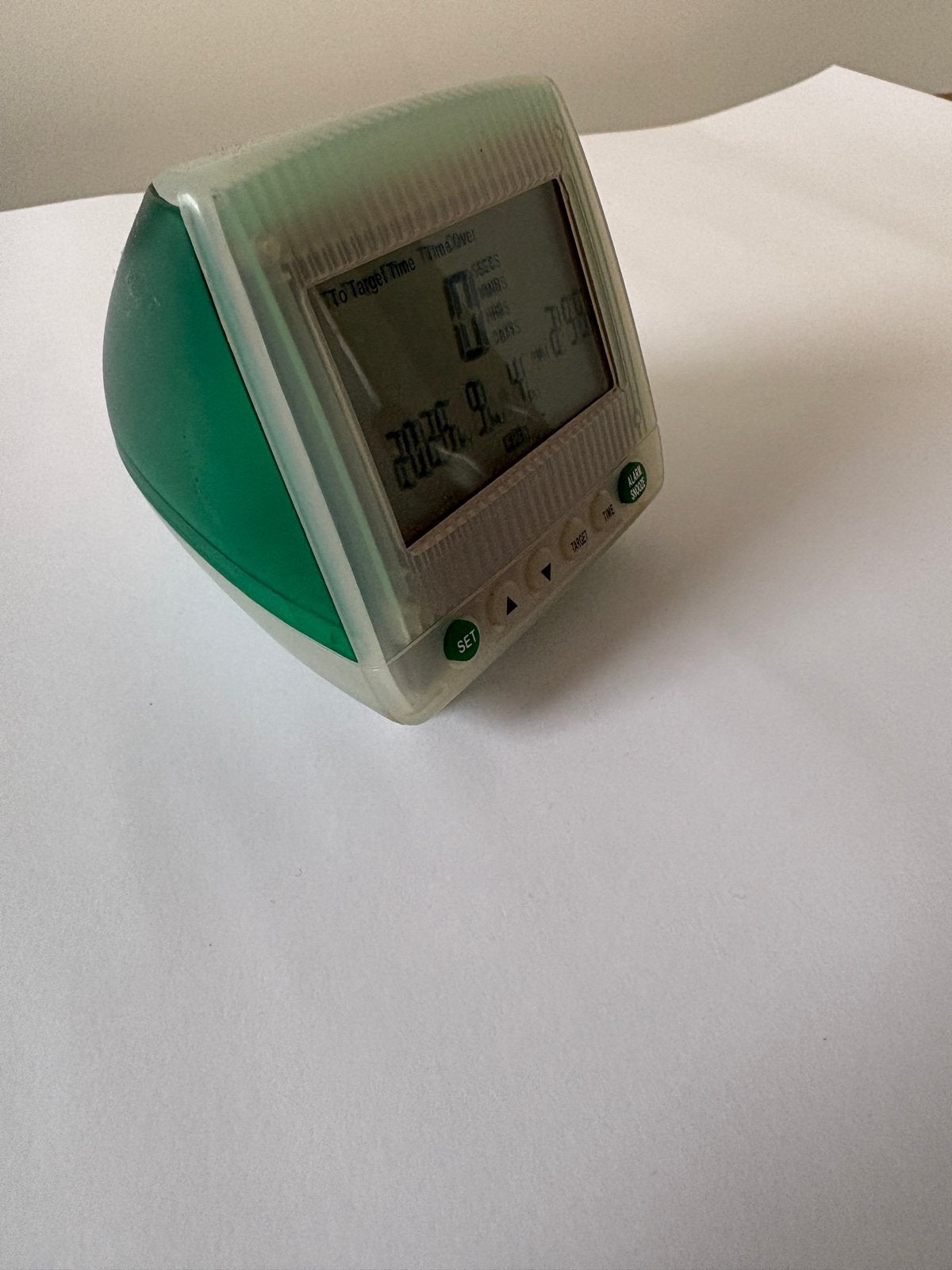 Retro mini model iMac G3  Digitale wekker/timer - Groen, Computers en Software, Apple Desktops, Ophalen of Verzenden, Gebruikt
