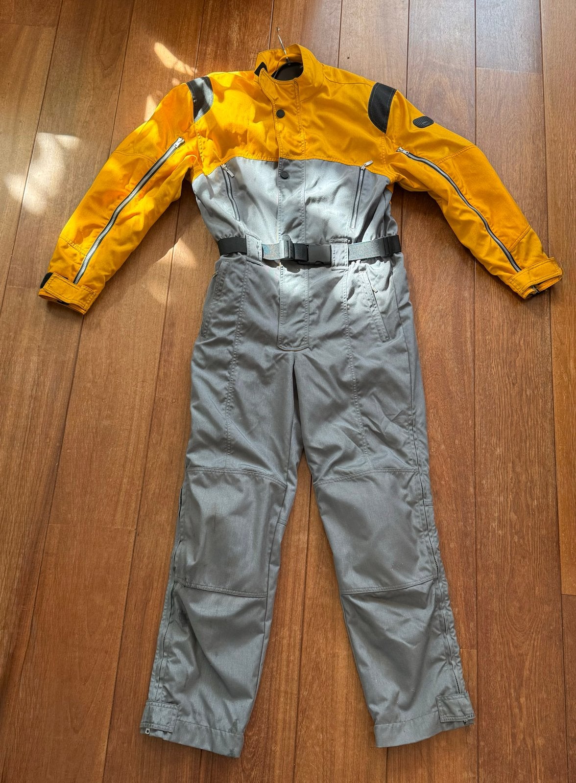 BMW Motorpak Overall - Geel/Grijs - Maat M, Ophalen of Verzenden, Tweedehands, Heren, Overall
