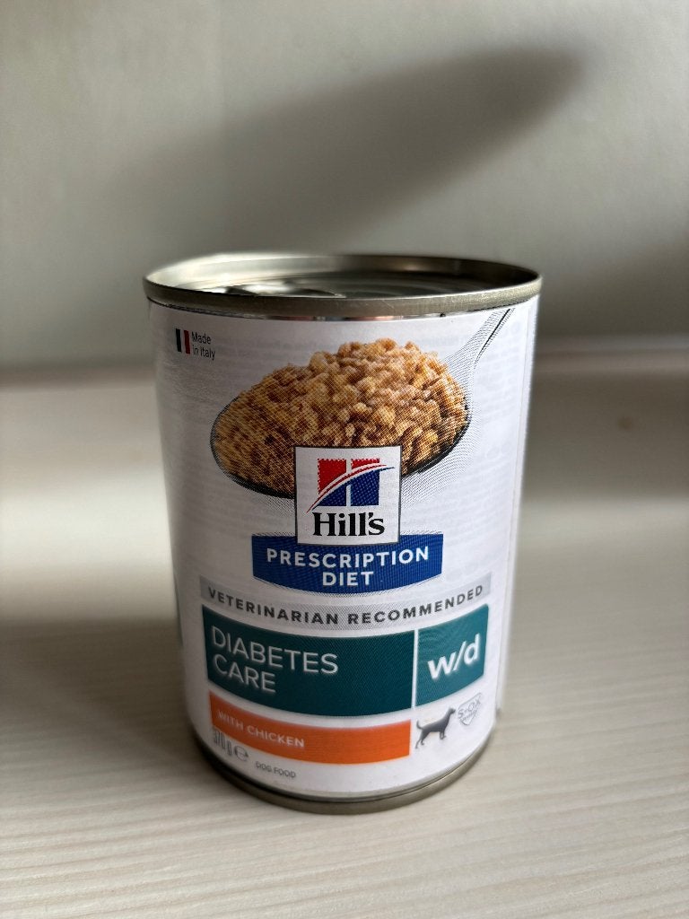 Hill's Prescription Diet W/D Diabetes Care nat kip blik, Dieren en Toebehoren, Ophalen, Hond