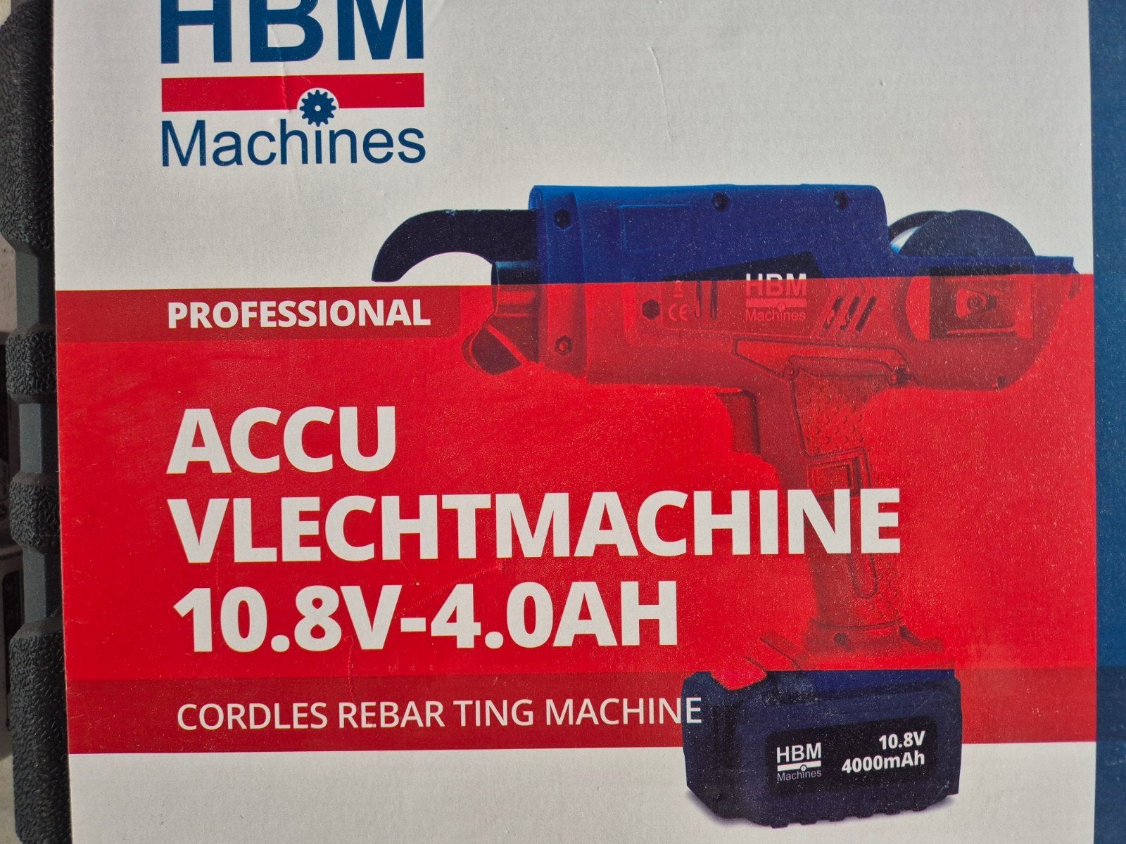 Vlechtmachine HBM acu nieuw in doos. Vloerverwarming., Ophalen of Verzenden, Nieuw