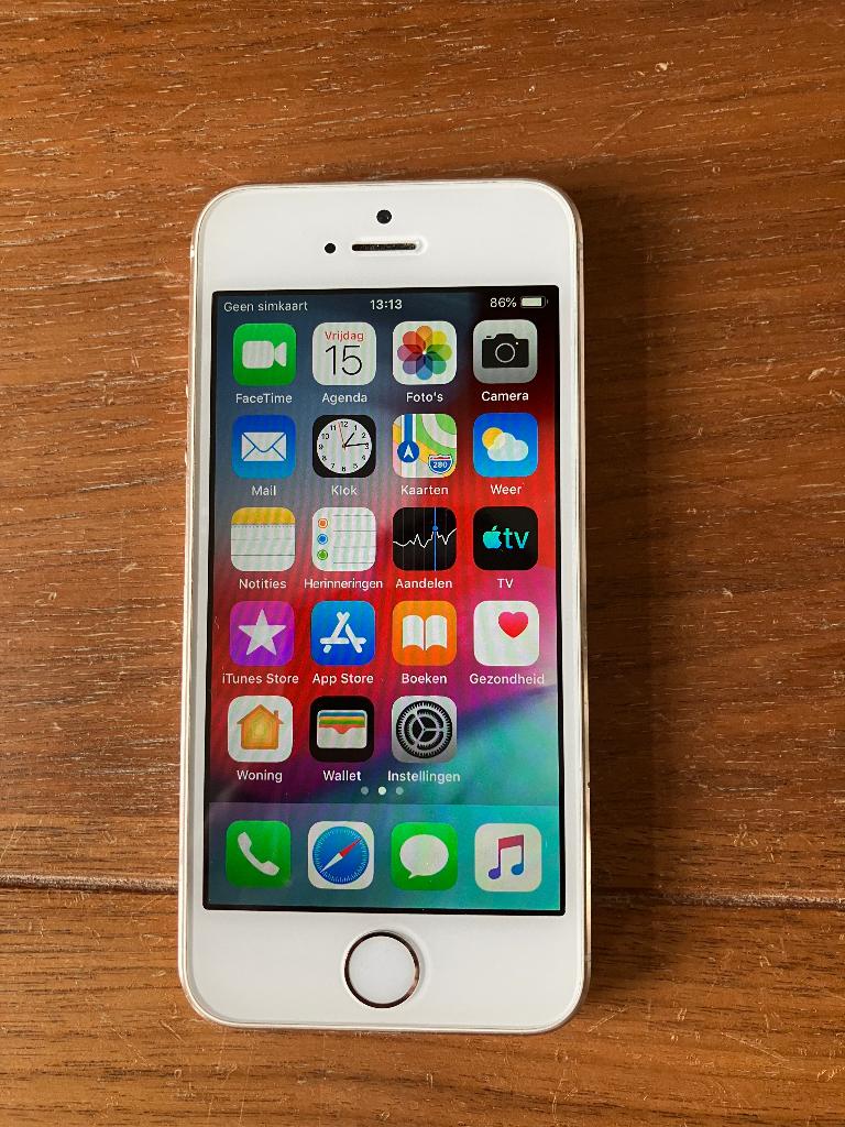 Iphone 5s, Ophalen, 16 GB, Zo goed als nieuw, Zonder abonnement