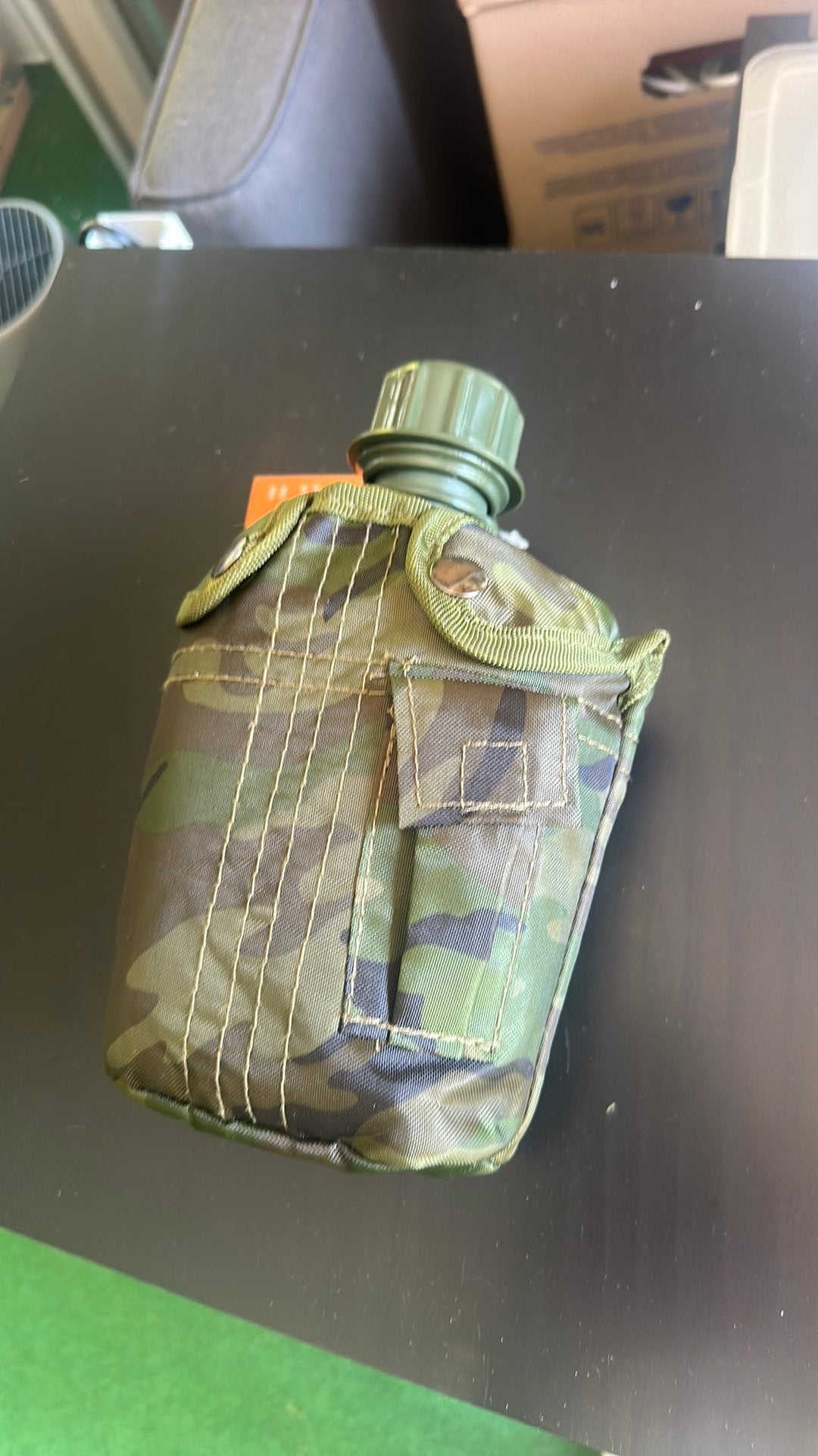 Veldfles leger print camo, Ophalen of Verzenden, Landmacht, Nederland, Overige typen