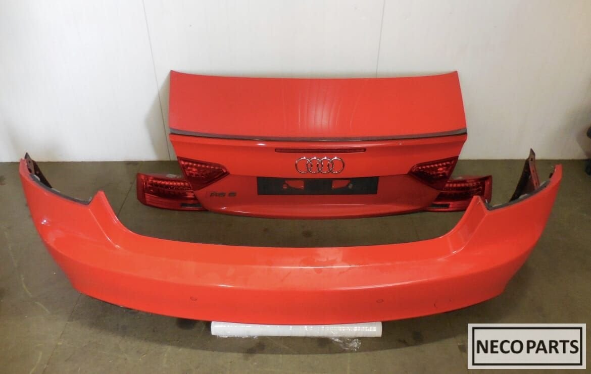 AUDI A5 RS5 CABRIO ACHTERKLEP ACHTERLICHT ACHTERBUMPER ORG., Auto-onderdelen, Gebruikt, -, Achter, -