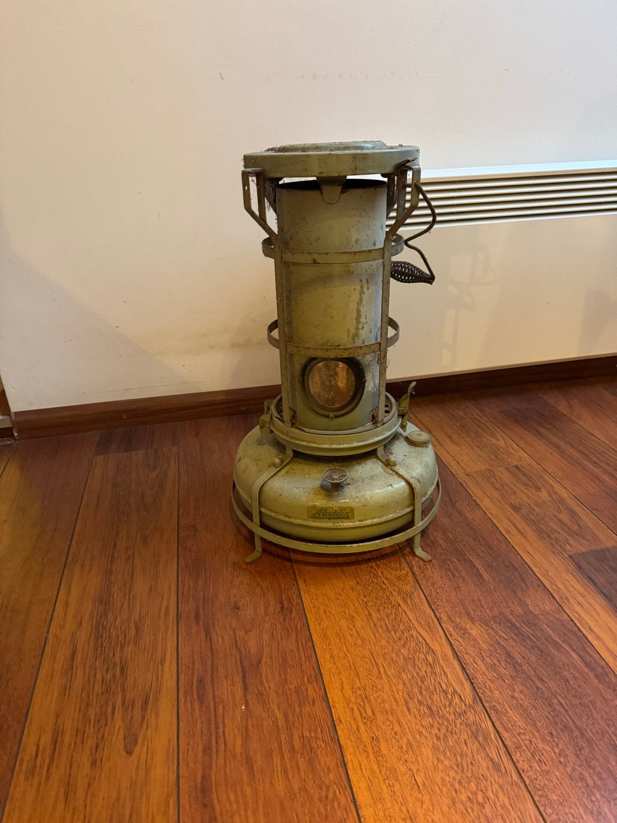 Vintage Aladdin petroleumkachel - Oliekachel, Ophalen of Verzenden