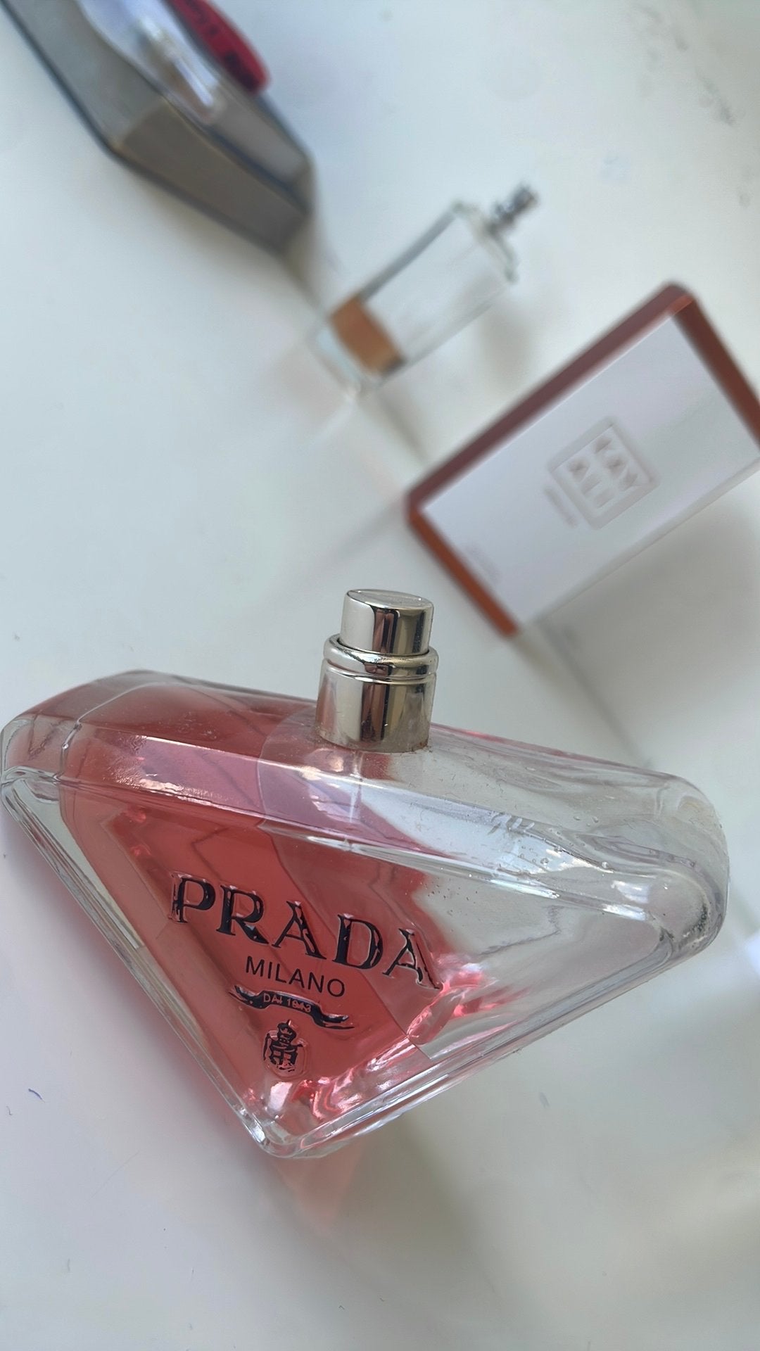 Prada Milano, Ophalen of Verzenden, Zo goed als nieuw