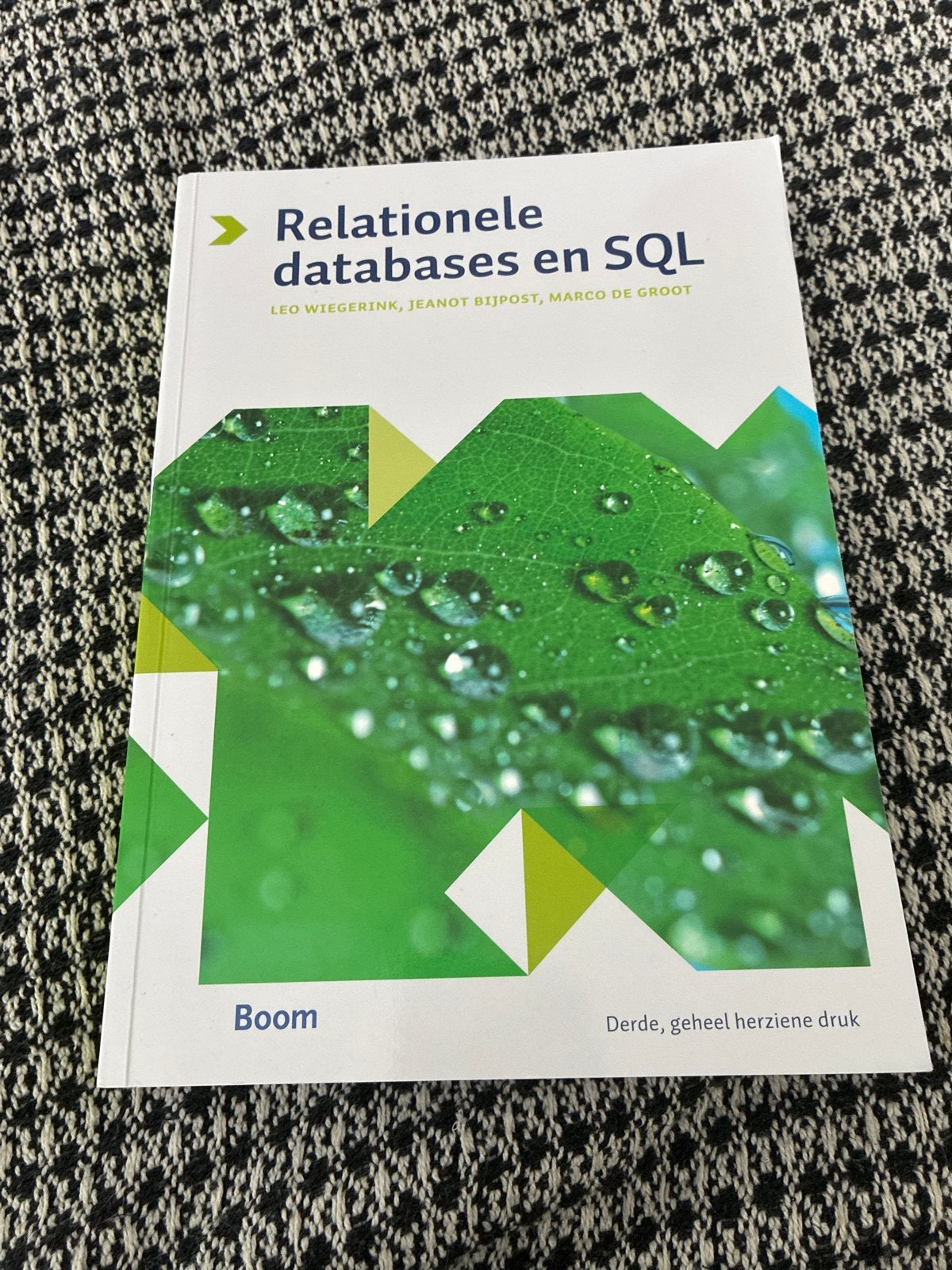 Relatonele databases en SQL - Nieuwstaat, Boeken, Studieboeken en Cursussen, Ophalen, Beta, Nieuw, HBO