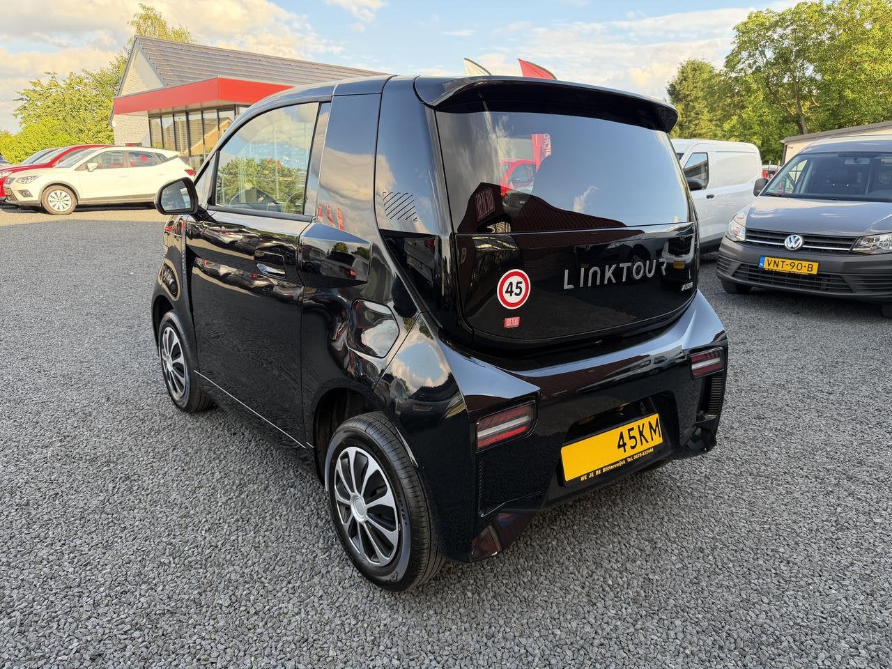 LINKTOUR ALUMI 45KM EV PRO AIRCO (bj 2026, automaat), Auto's, Overige Auto's, Gebruikt, 24 maanden, Zwart, Origineel Nederlands