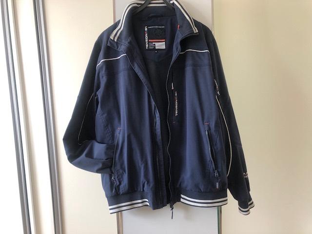 Blauw jack van - Tenson -., Blauw, Maat 56/58 (XL), Ophalen of Verzenden, Zo goed als nieuw