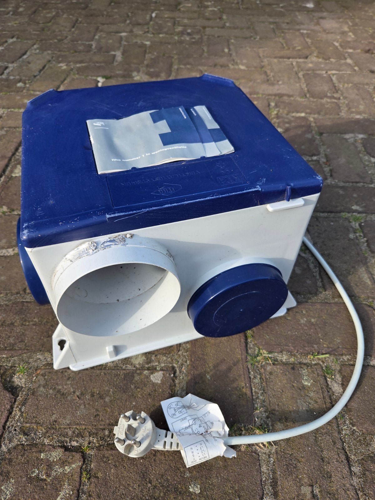 itho cve 66 ventilator, Ophalen of Verzenden, Gebruikt, Ventilator