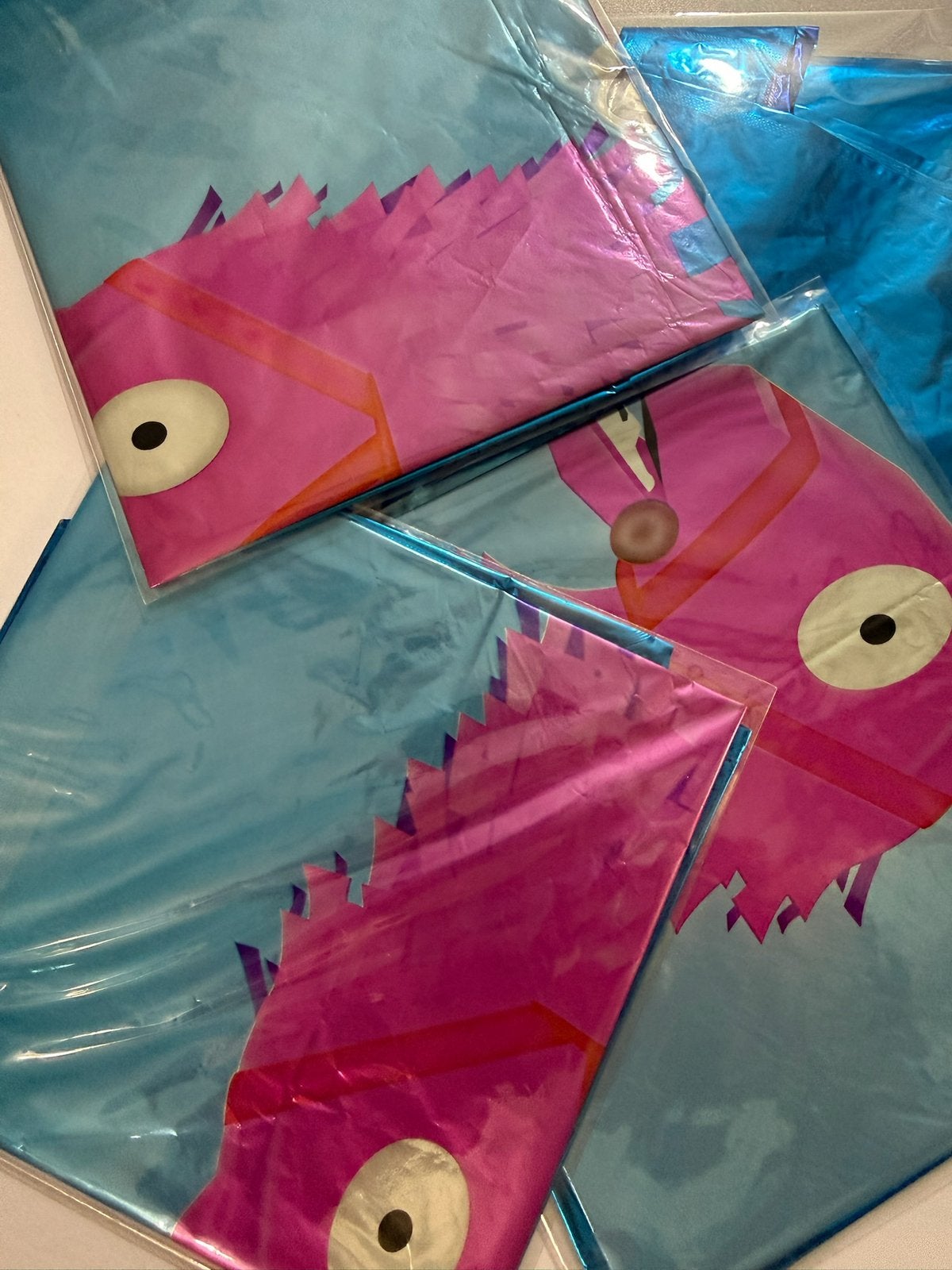 Fortnite folie ballon lama rond 45cm, Ophalen of Verzenden, Nieuw, Versiering, Verjaardag