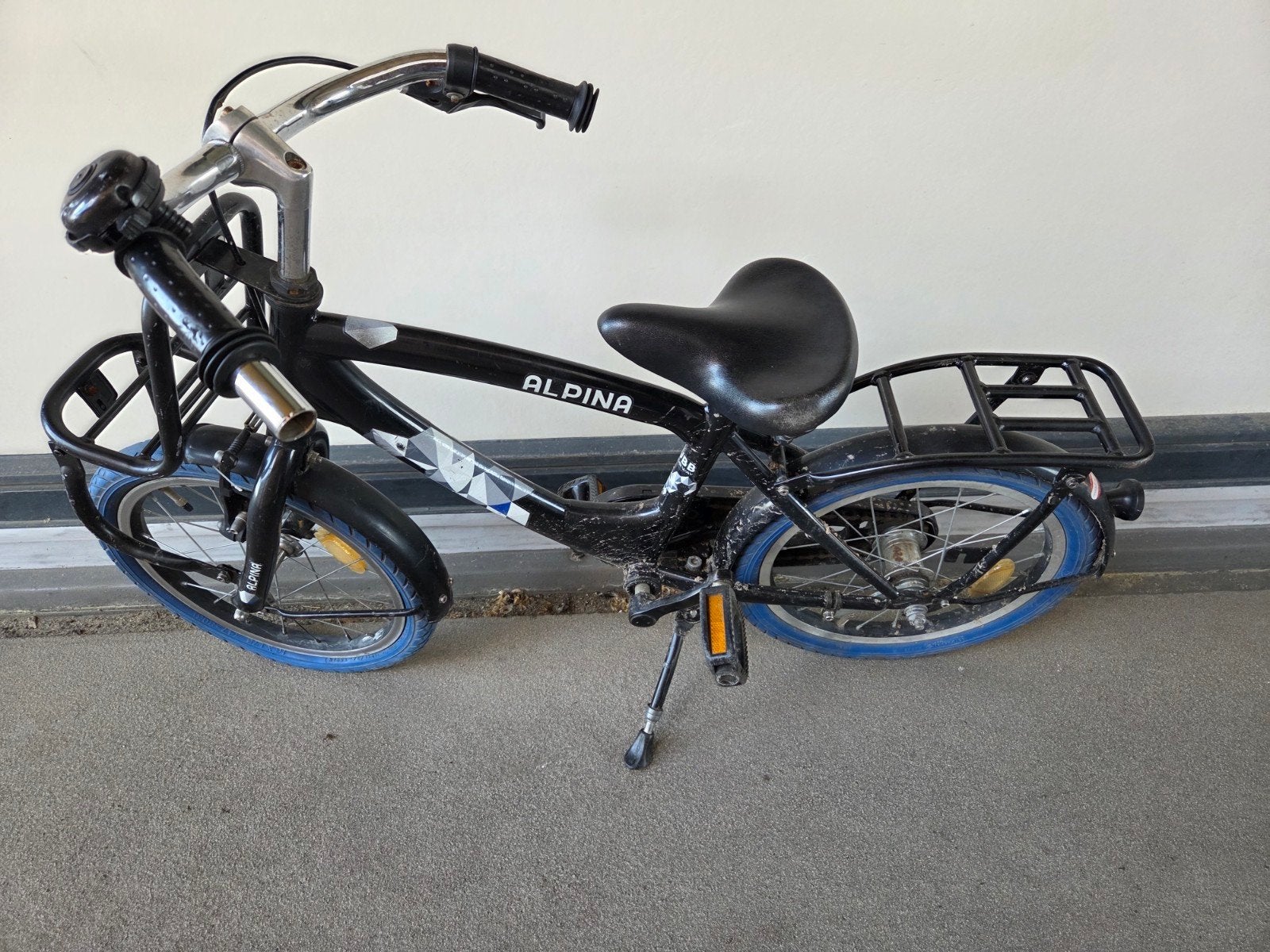 Alpina kinderfiets 16 inch, Ophalen of Verzenden, Gebruikt, 16 tot 20 inch