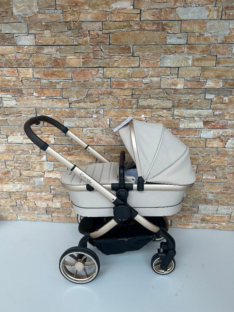 Icandy Peach 7 kinderwagen 2-in-1, Ophalen, Zo goed als nieuw, Overige merken, Verstelbare rugleuning