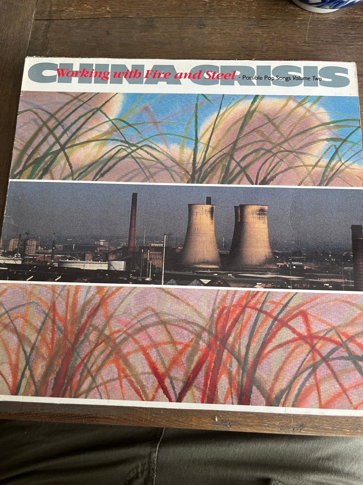 China Crisis - Working with Fire and Steel LP (1983), Ophalen of Verzenden, Gebruikt, 12 inch
