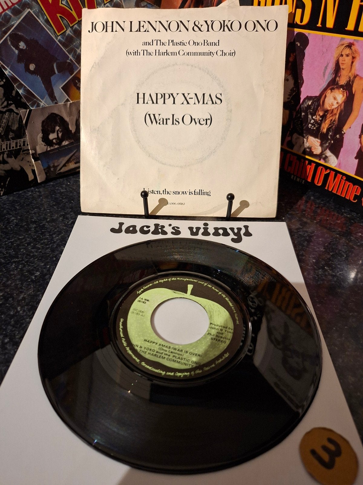 John Lennon & Yoko Ono - Happy X-Mas (War Is Over) 1972/3, Cd's en Dvd's, Ophalen of Verzenden, Gebruikt