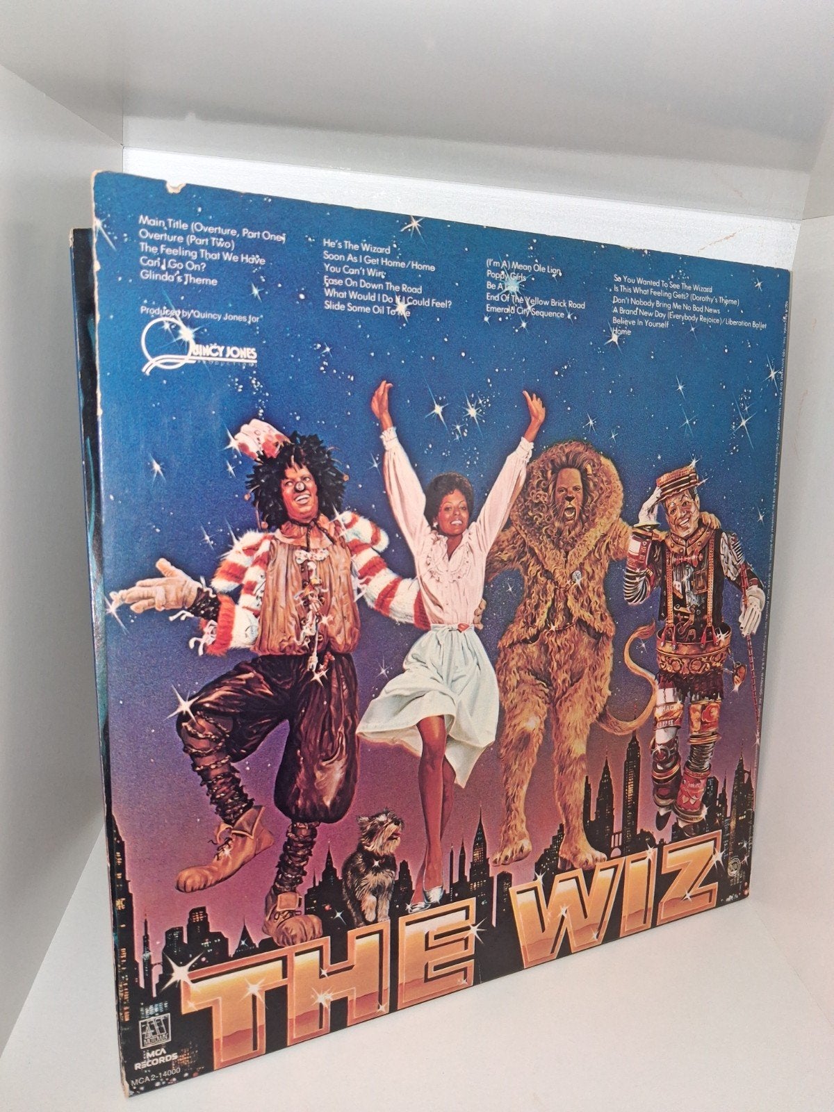 The Wiz Soundtrack LP - Originele Film & Theater Soundtrack, LP, Film en Theater, Gebruikt, Verzenden