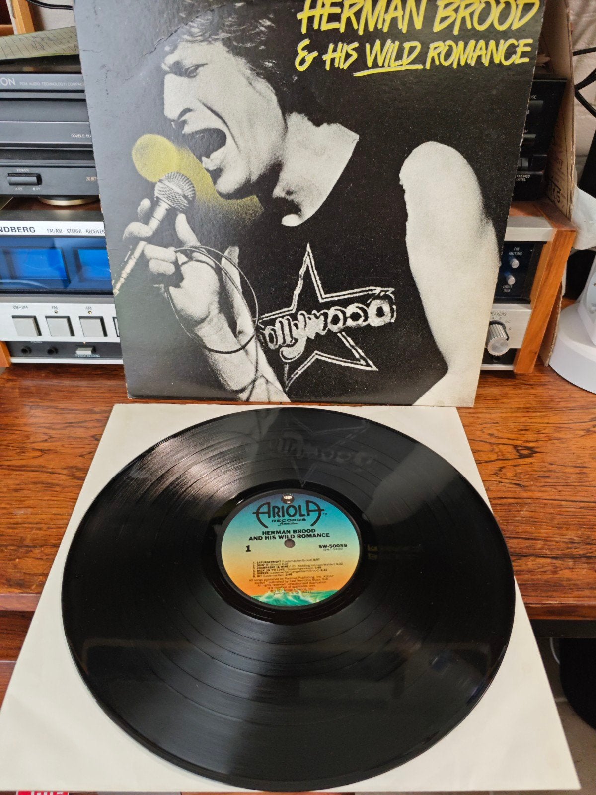 Herman Brood & His Wild Romance - Shpritsz LP (1978), Cd's en Dvd's, Vinyl | Rock, LP, Gebruikt, Originele persing, Ophalen of Verzenden